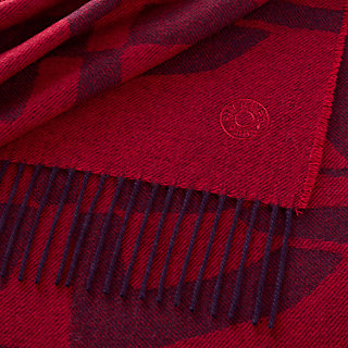 HERMES エルメス マフラー シェーヌ・ダンクル・オプティック カシミヤ HERMES カシミヤマフラー《シェーヌ・ダンクル・オプティック